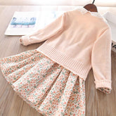 Summer Lolita Child Costume Clothes Girls Casual Midi Dress Children-TB00843-Veeddydropshipping